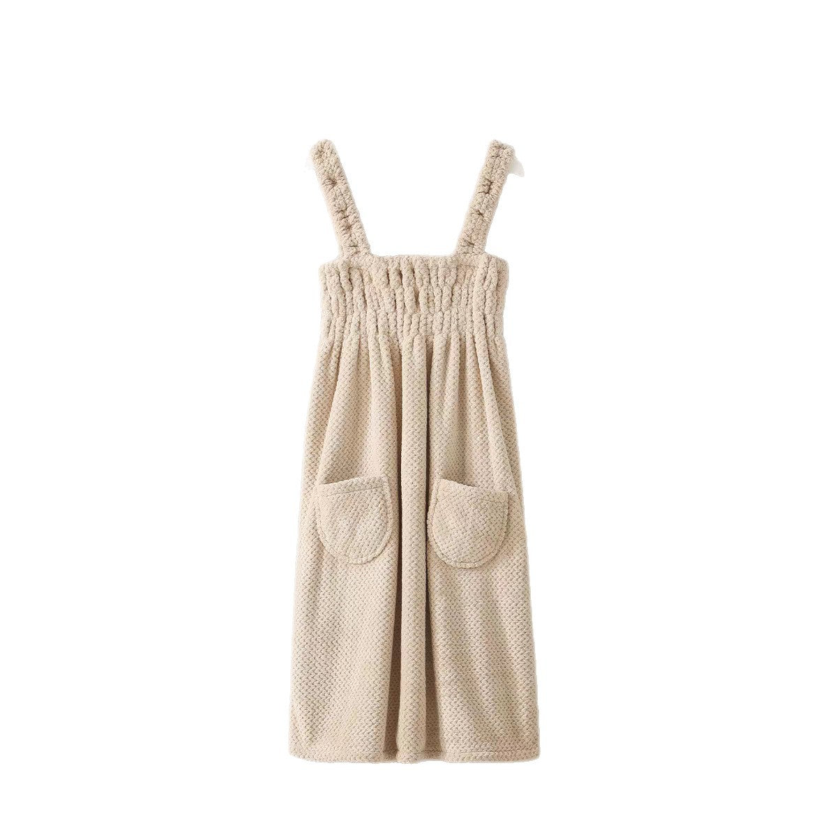 Womens Bath Towel Bra Wearable Absorbent Bath Skirt