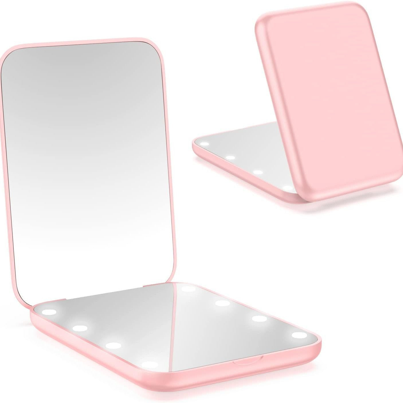 Ultra-thin LED Handheld Makeup Mirror