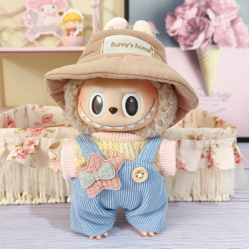 15cm Doll Clothes T-shirt Pants Accessories Set
