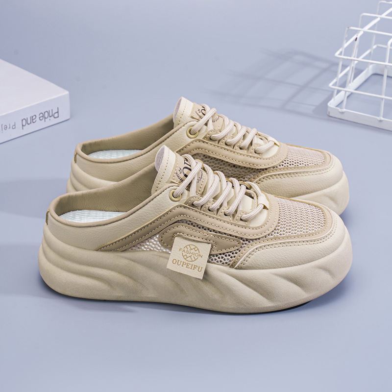 Womens Outdoor Korean-style Versatile White Shoes