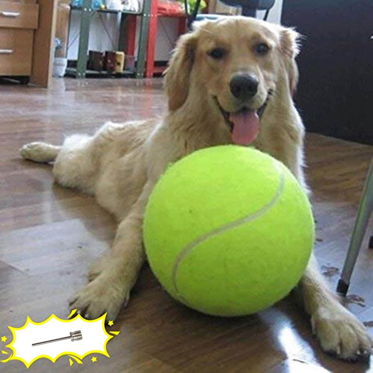 Dog Tennis Ball,Giant Sport Gift Toy Herding Ball For Dogs  Puppy Birthday Gift ,Interactive Toy,Outdoor Pet Toys To Keep Them Busy,Big Tennis Ball For Small Medium Large Dog