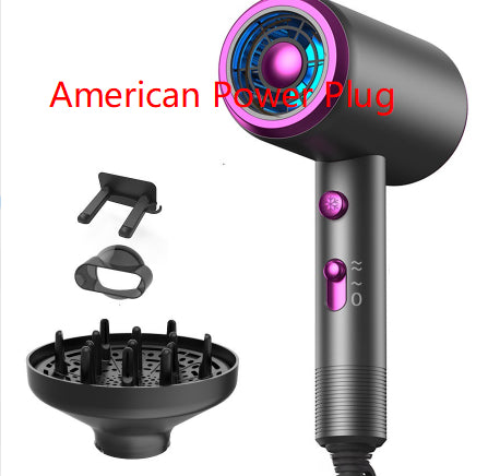 Hair Dryer With Negative Ions Offering Both Hot And Cool Air Settings