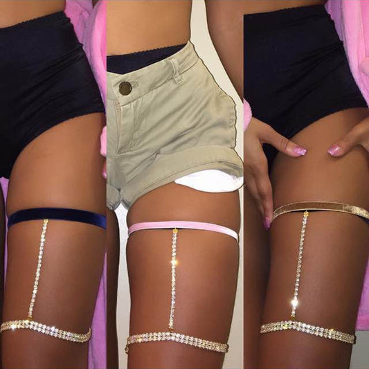 Fashion Minimalist Claw Diamond Full Diamond Body Chain