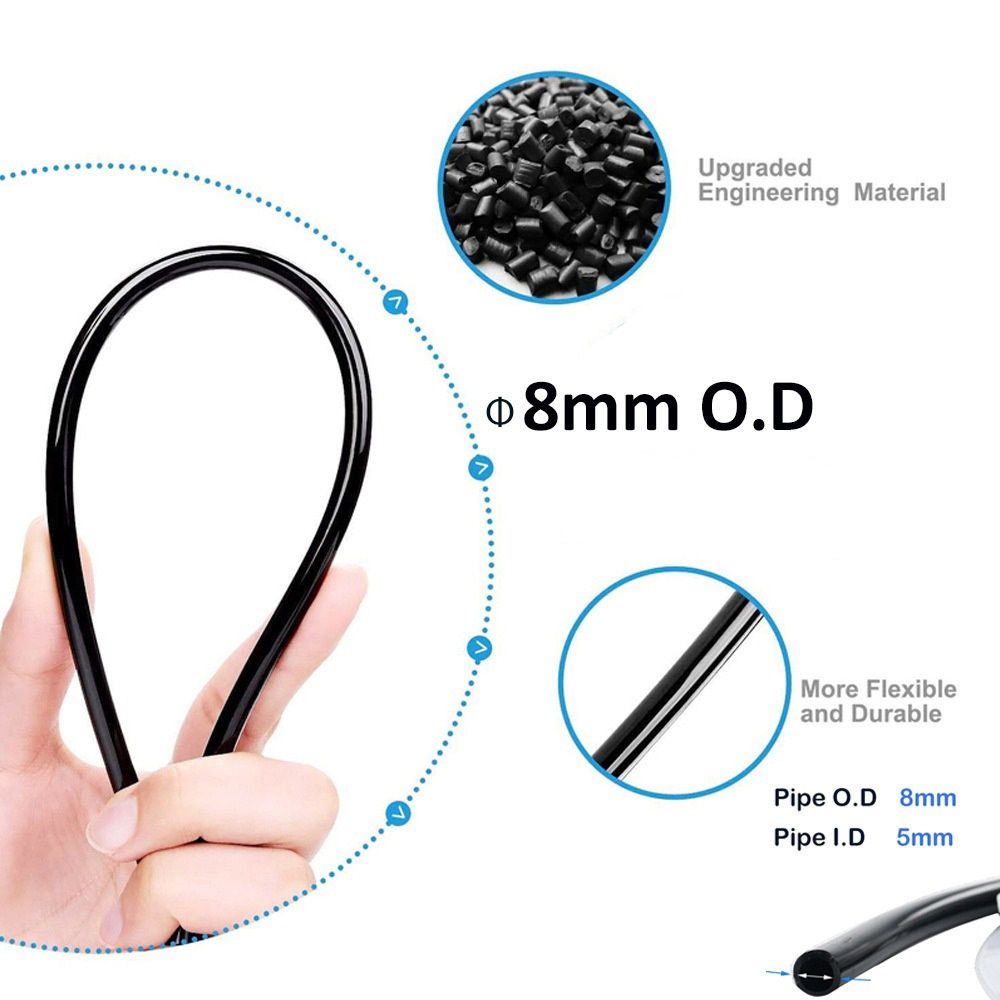 8mm Pipe Accessories Spray Automatic Watering Artifact Connector