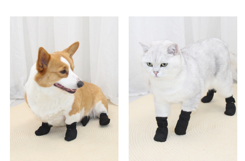 Bath Feeding Medicine Injection Cat Foot Cover Anti-scratch Soft And Warm