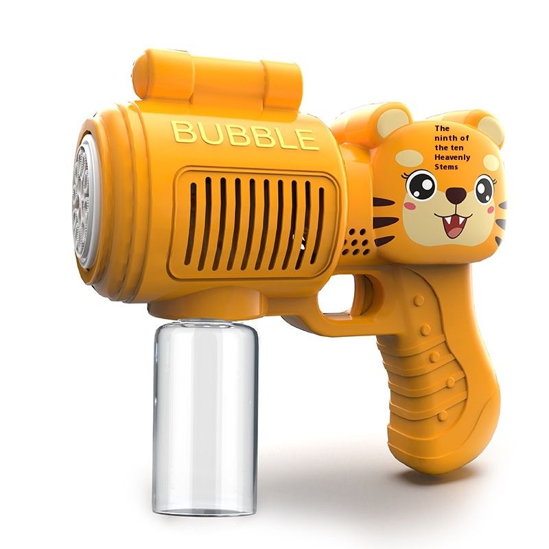 Bubble Gun Light Electric Children's Toys