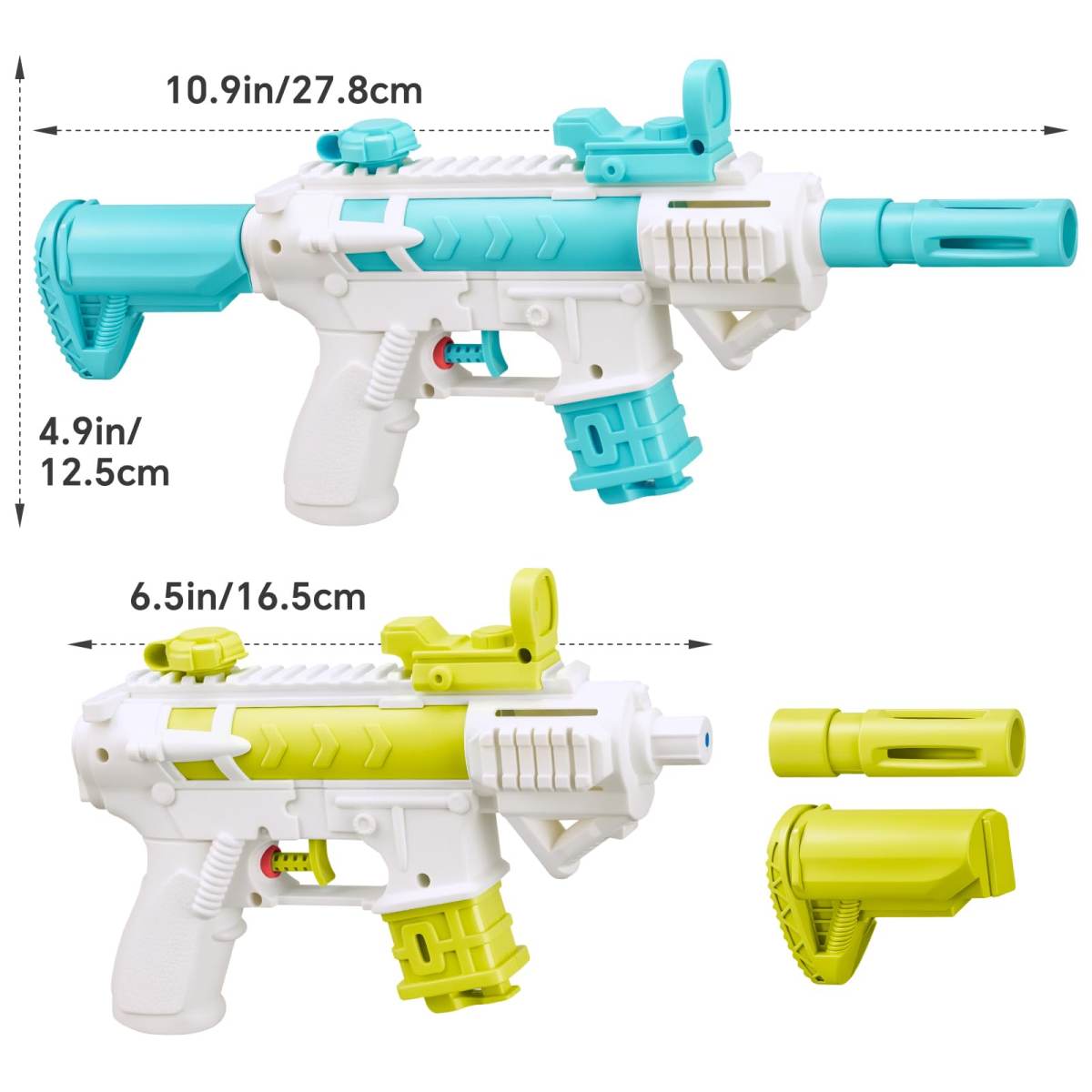 2-Pack Pet Training Spray Tool, 2-in-1 Convertible Long And Short Range Water Sprayer For Dogs And Cats, Leak-Proof Behavior Correction Device For Barking Or Scratching