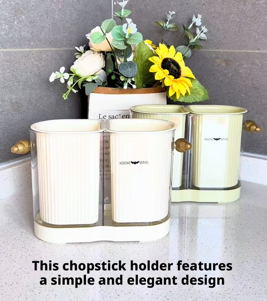 Light luxury chopstick cage-random color-PP+PET-1 piece