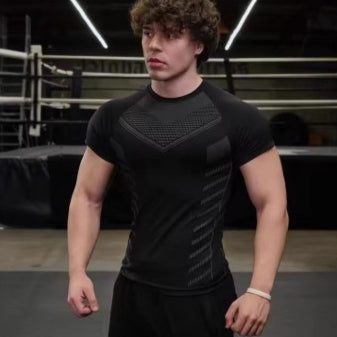 Running Quick-dry Fitness T-shirt Workout Sportswear