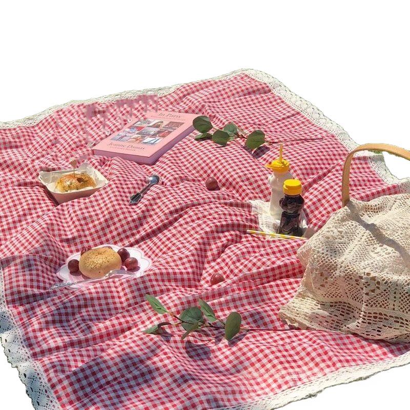 Yellow Picnic Mat Outdoor Tablecloth Camping Ground Mat