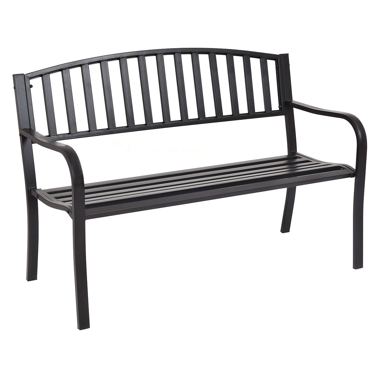 50 Inch Patio Garden Bench Loveseats For Outdoor