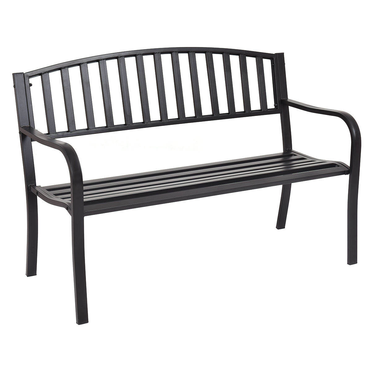 50 Inch Patio Garden Bench Loveseats For Outdoor