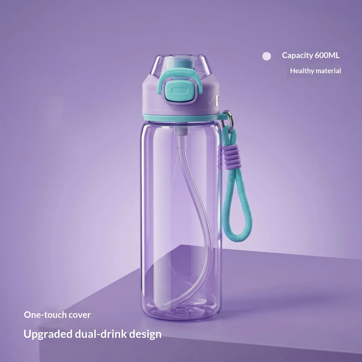 Fitness Portable Food-grade Plastic Water Bottle