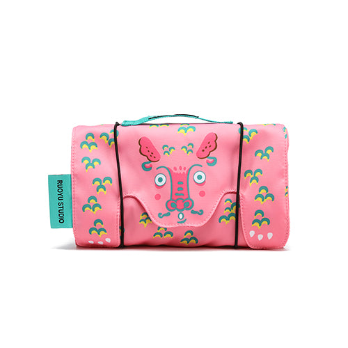 Portable Large Capacity Four-in-one Detachable Wash Makeup Buggy Bag
