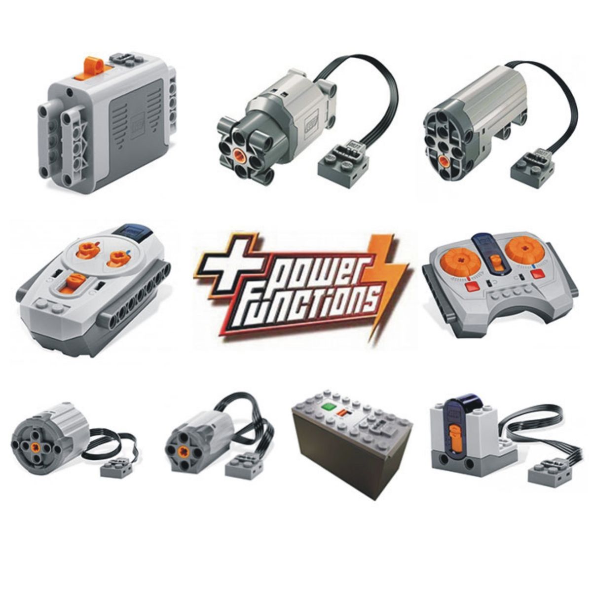 Tech Building Blocks PF Parts MXL Motor Lithium Battery Hub