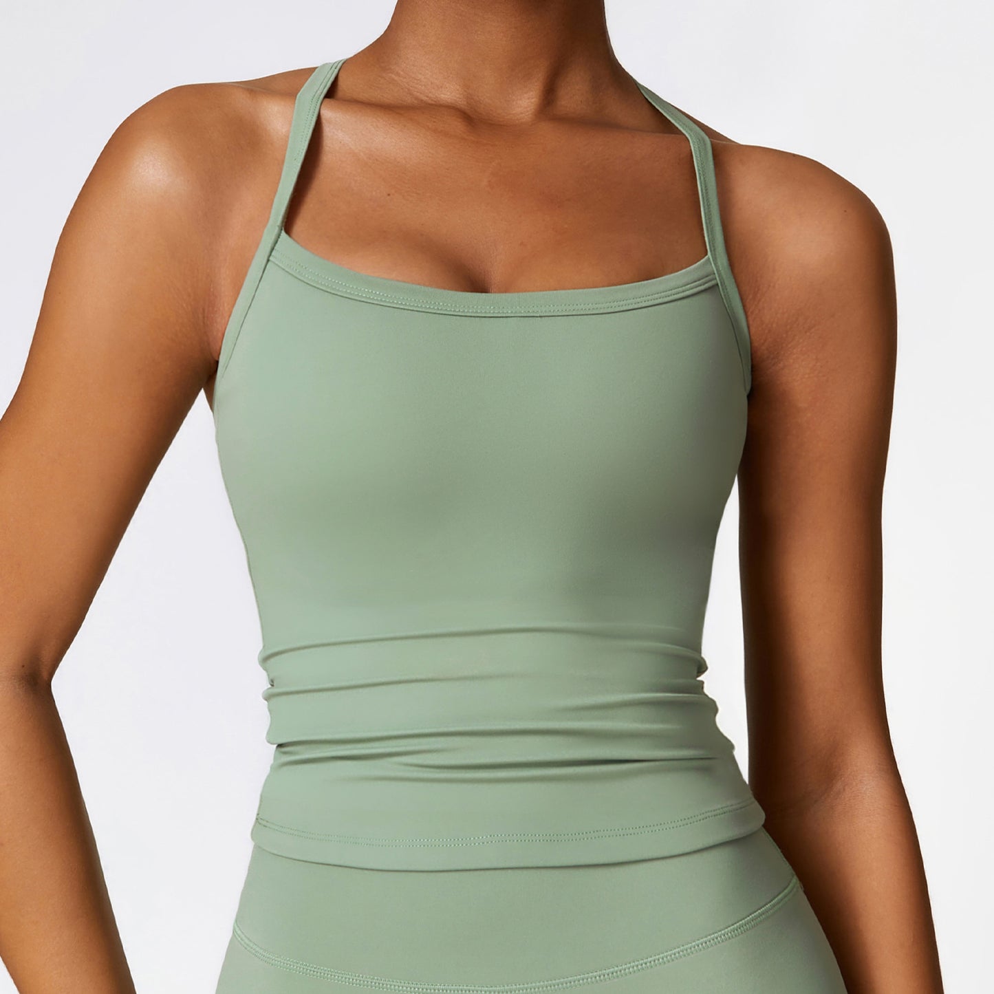 Brushed Beauty Back Yoga Vest Quick-drying Fitness