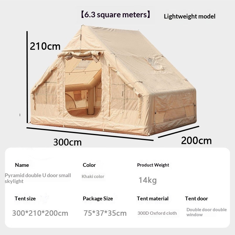 Lightweight Inflatable Tent For Outdoor Camping