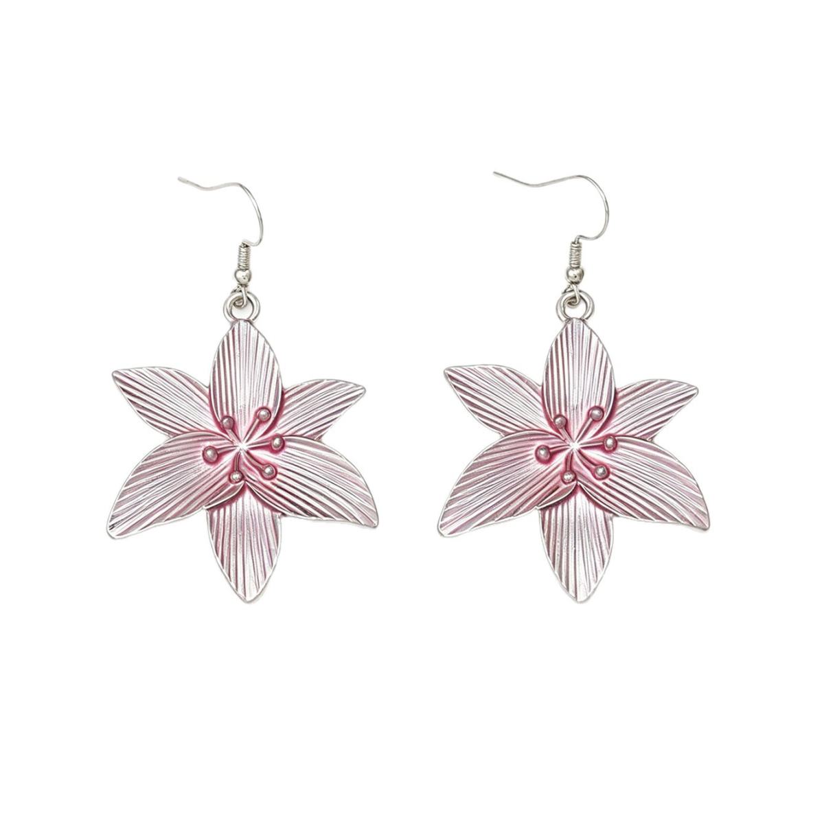 Hot Selling New European American Vintage Floral Tassel Earrings For Women, Premium Fashion Versatile Daily Ear Jewelry