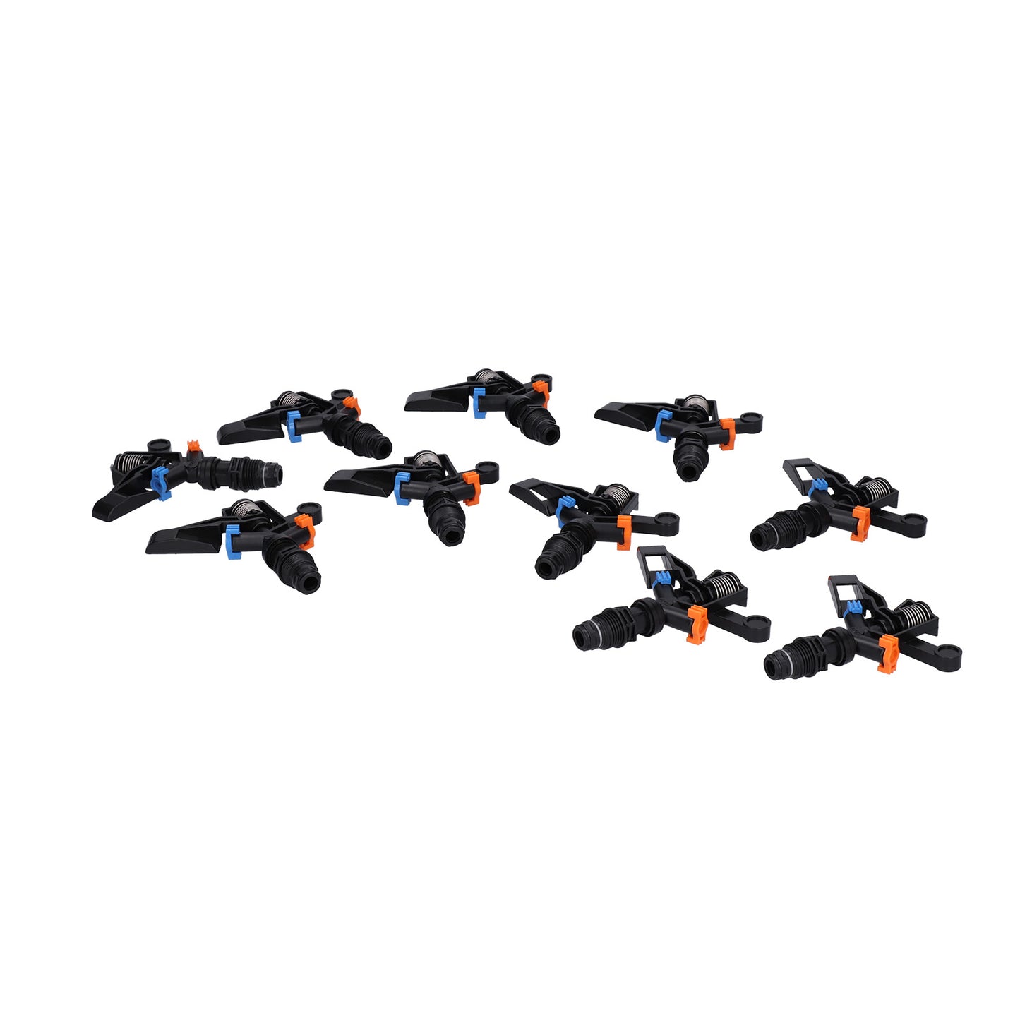 10PCS G1/2 Male Thread Rocking Arm Sprinkler 360° Rotating Lawn Sprinkler For Garden Supplies