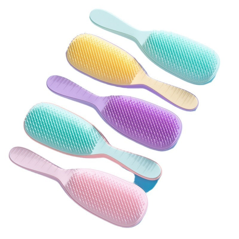 Knot Free Volumizing Massage Household Rib Brush Hair Smoothing Styling Comb