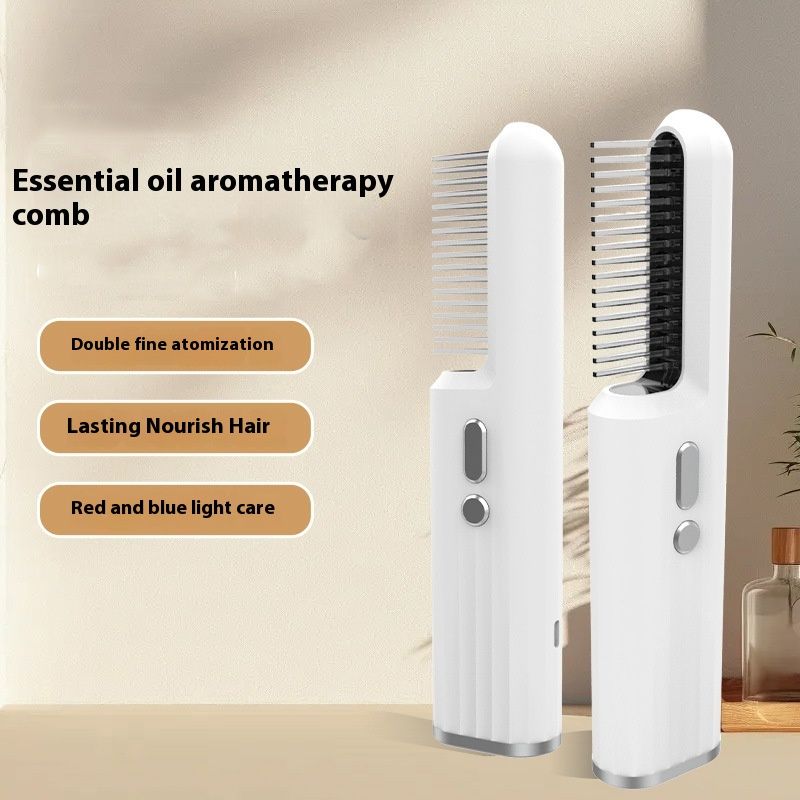 Electric Essential Oil Aromatherapy Comb Wash-free Spray Comb Hair Care
