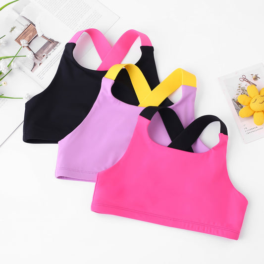 Girls Dancewear Girls Yoga & Fitness Cropped Tank Top