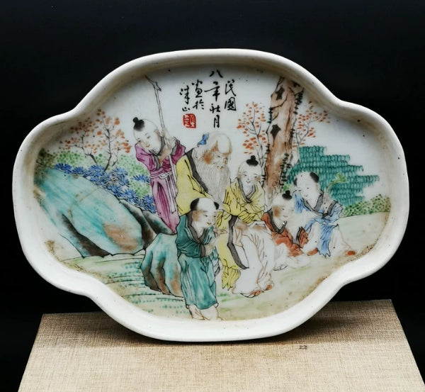 Tea Tray Saucer Antiques Collectibles