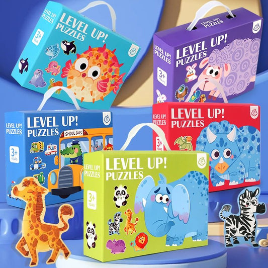 Portable Gift Box Puzzle Children Education Baby Boys And Girls Toys Puzzle Gift Box