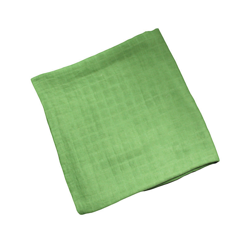 Solid-color Double-layer Gauze Bath Towel