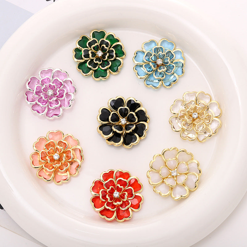 Creative New Acrylic Flower Ornaments Accessories