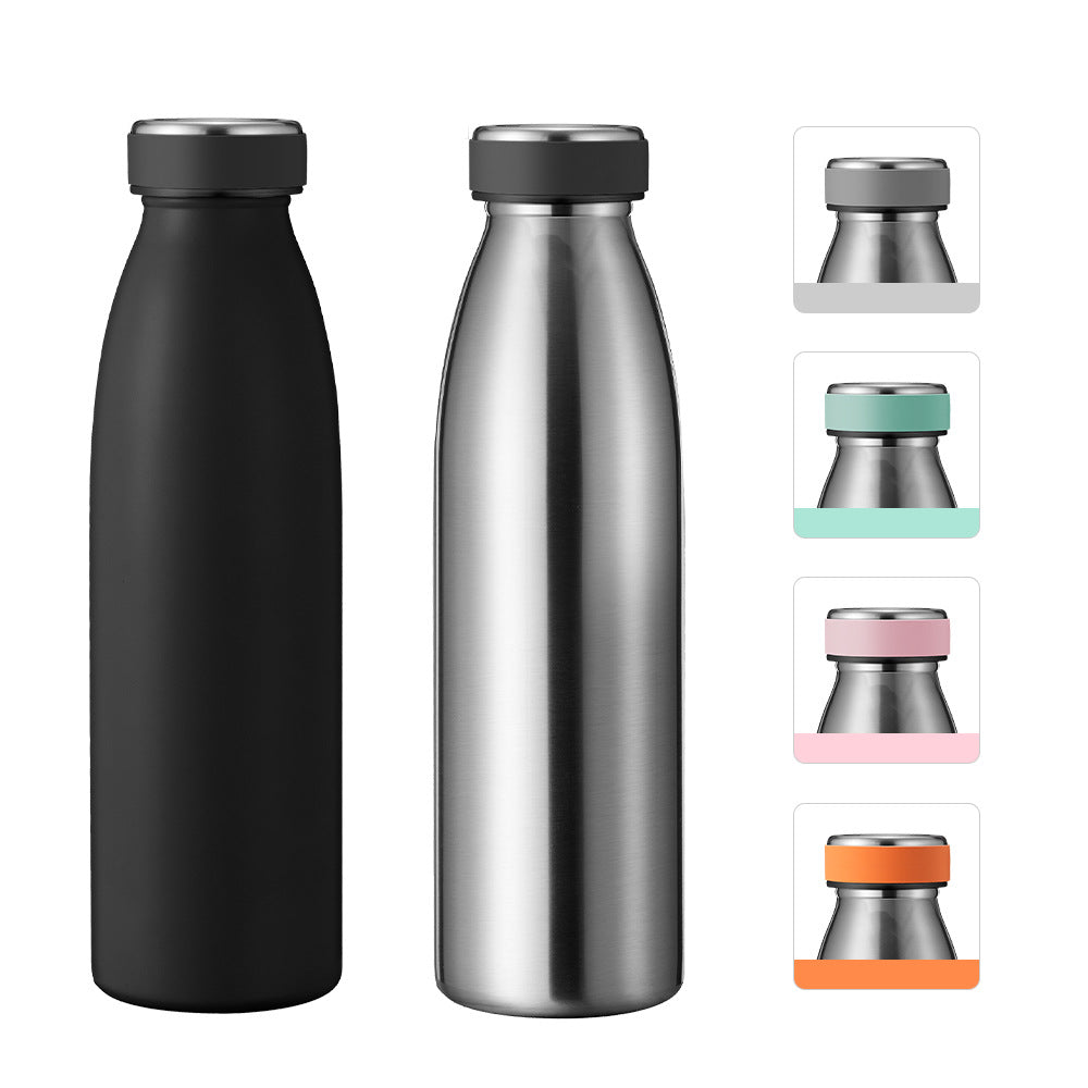 Portable Double-Walled Outdoor Sports Water Bottle Mug