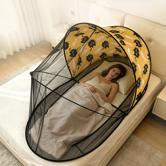 Full-Coverage Installation-Free Mosquito Net For Dorm Rooms Student Rooms Home Bedrooms And Camping