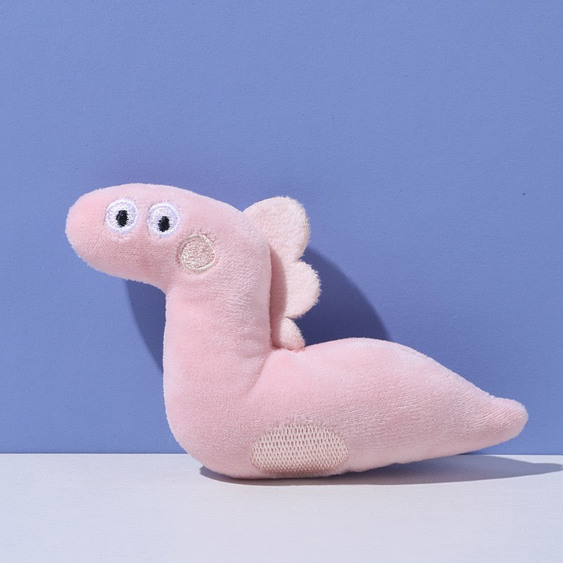 Durable Cartoon Plush Dog Chew Toys Interactive Squeaky Pet Toys For Puppy Training & Teething
