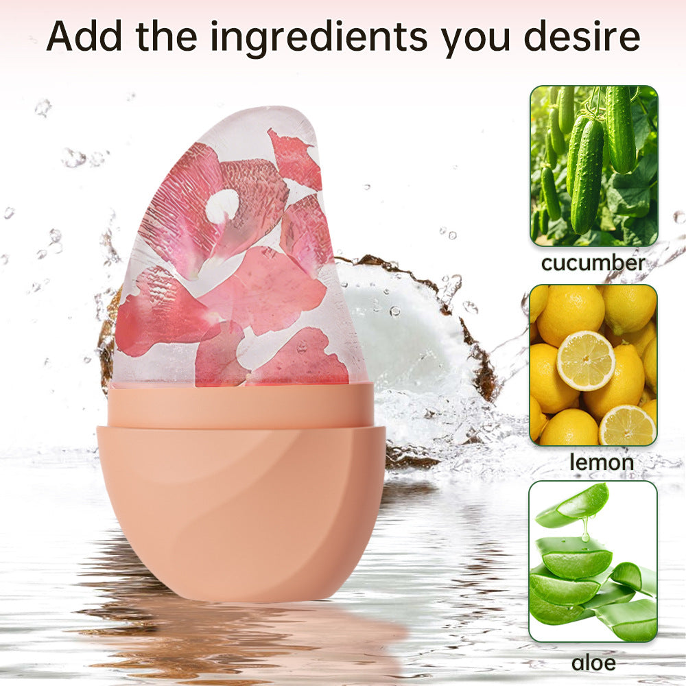 Massage Beauty Ice Cube Tray Silicone Ice Cube Mold
