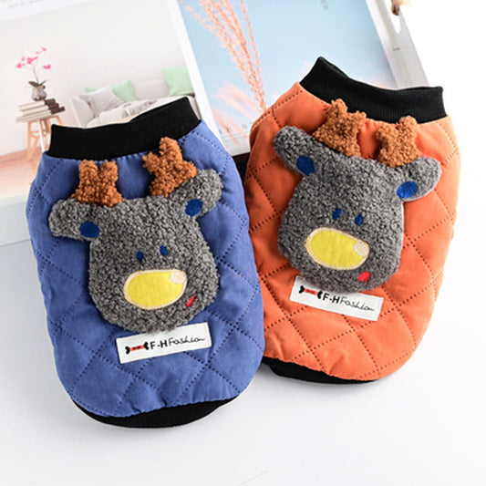 Pet Clothes Dog Clothes Autumnwinter Cotton