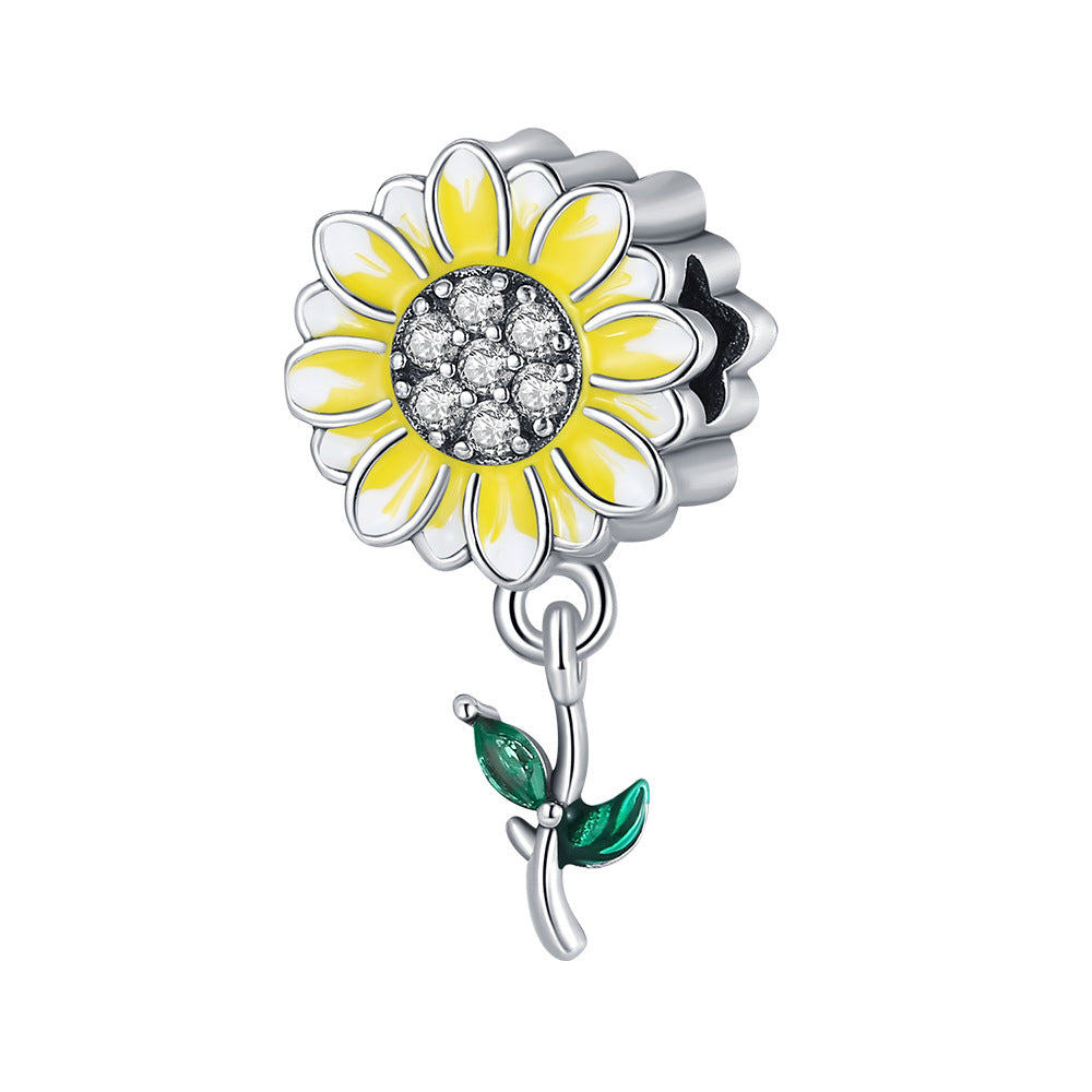 European And American Silver-plated DIY Jewelry Bracelet Accessories Pendants