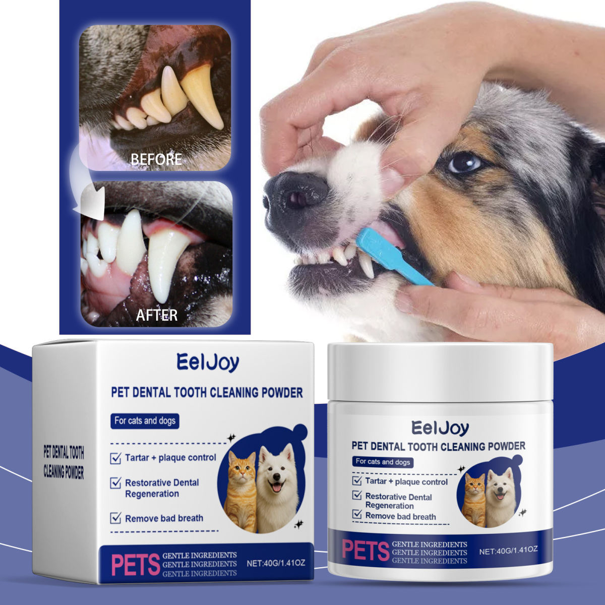 Pet Teeth Cleaning Powder