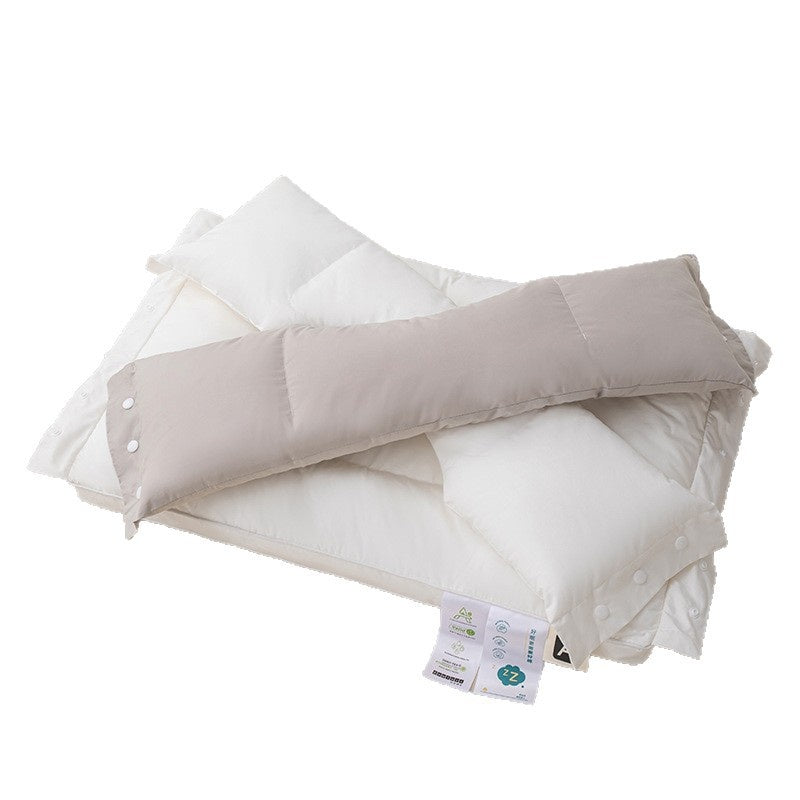 Traction Enhancing And Beauty Boosting Feather Silk Cotton Pillow