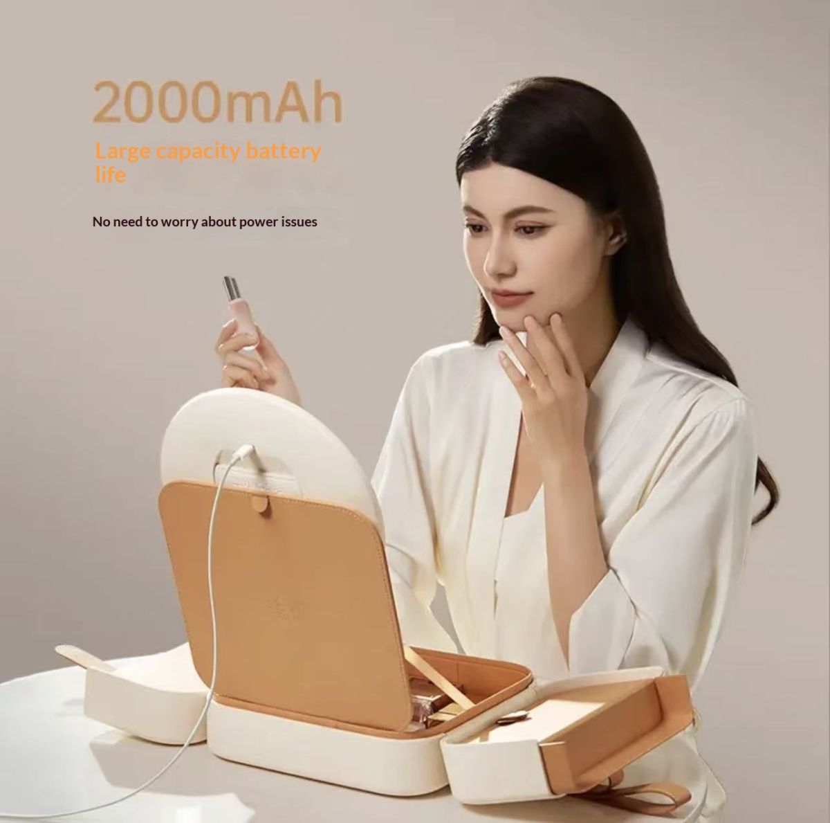 Bag Makeup Mirror Portable Mirror With Light