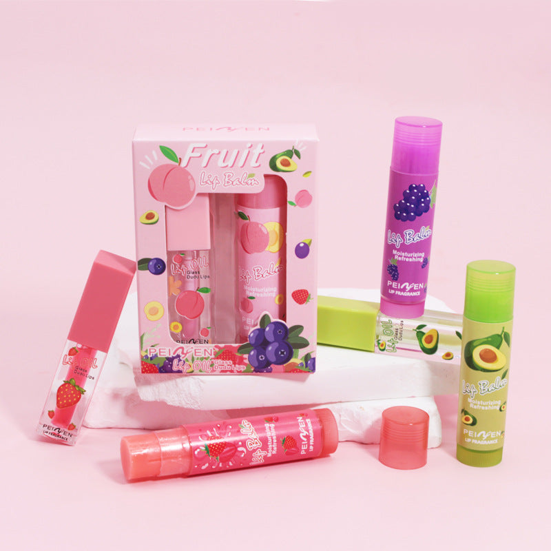 Mask Set Long-Lasting Moisturizing Care For Lips