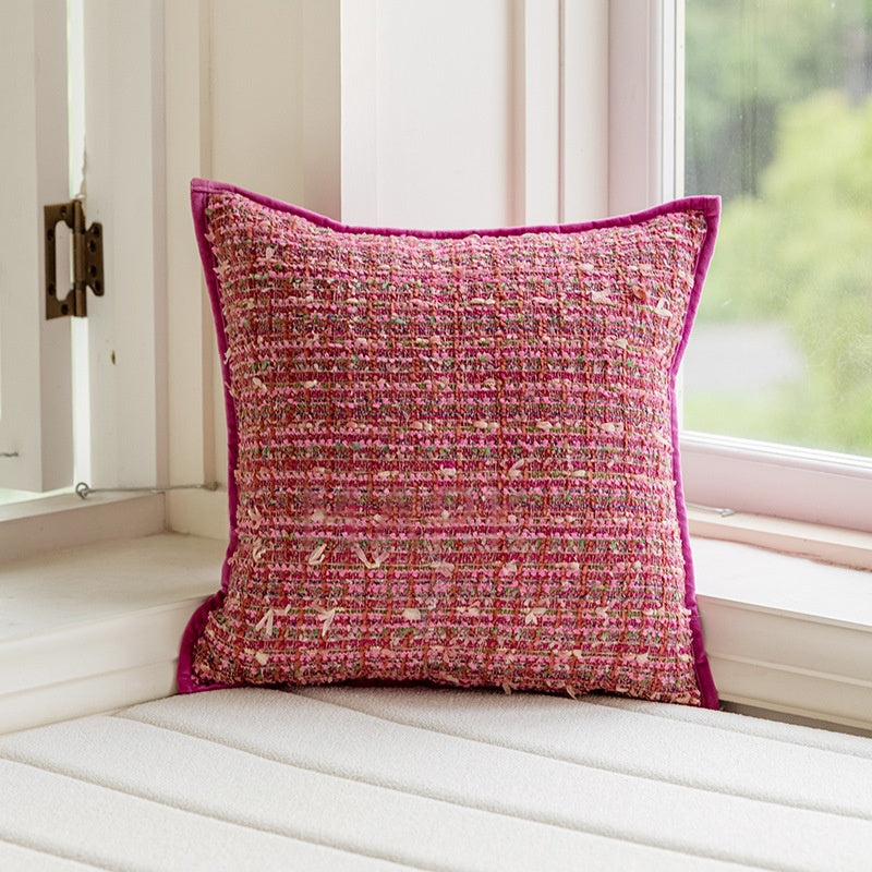 American-style Yarn-dyed Jacquard Minimalist Model Room Showroom Decor