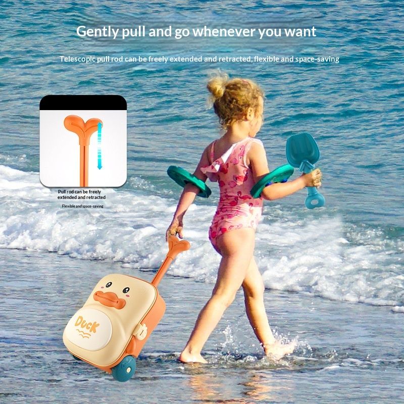 Childrens And Babies Beach Bath Toy Set Complete Sand-playing Tools
