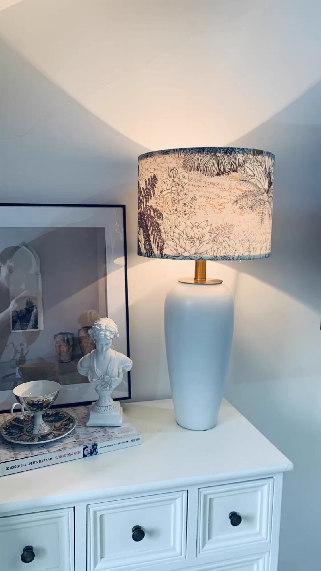 French-style Ceramic Creative Smart Table Lamp