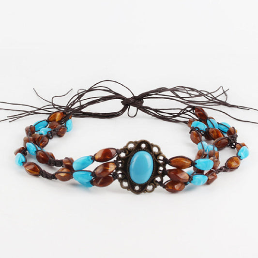 Ethnic Style Handmade Knitted Hat Accessories