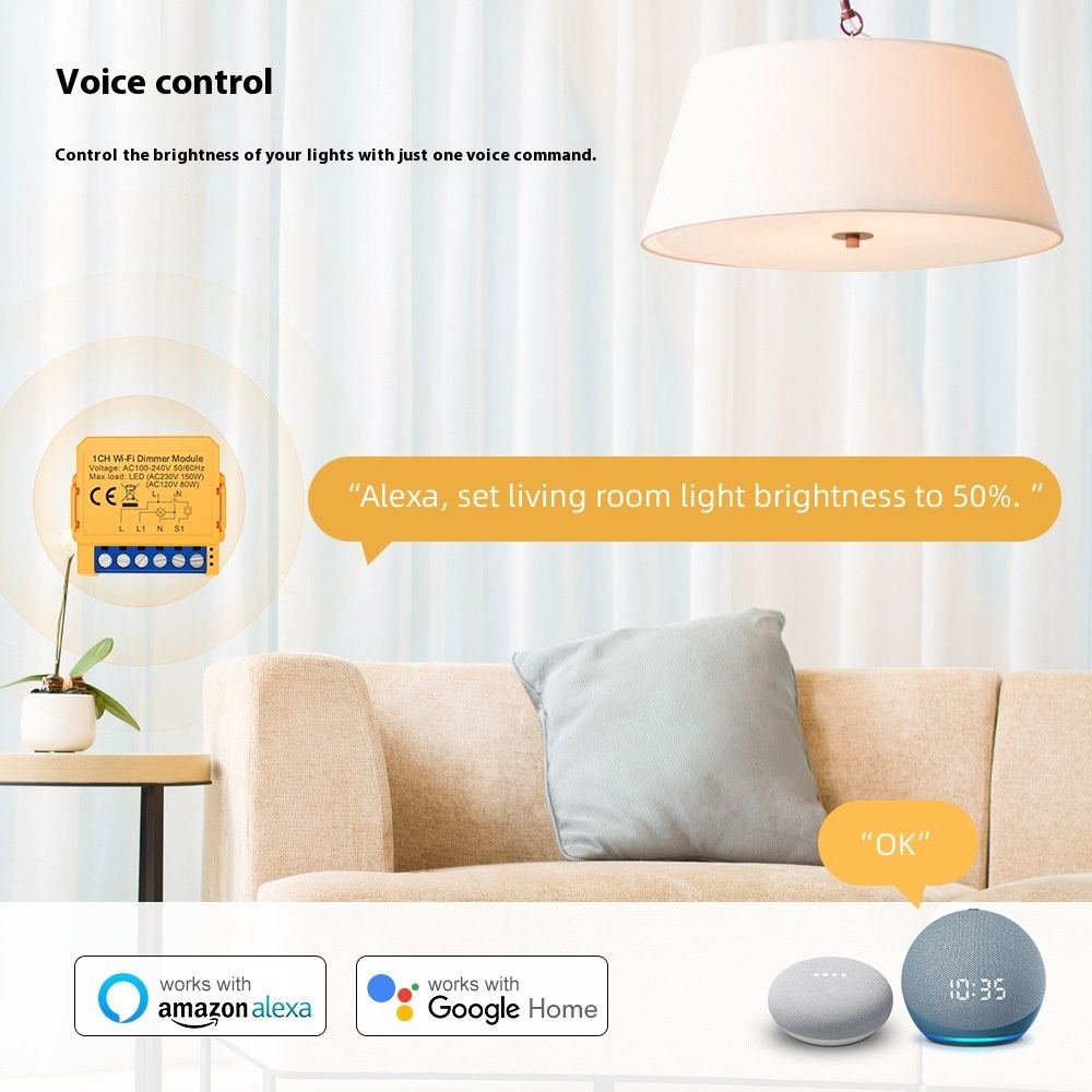 Graffiti Smart WiFiZigBee Dimming  12 Way
