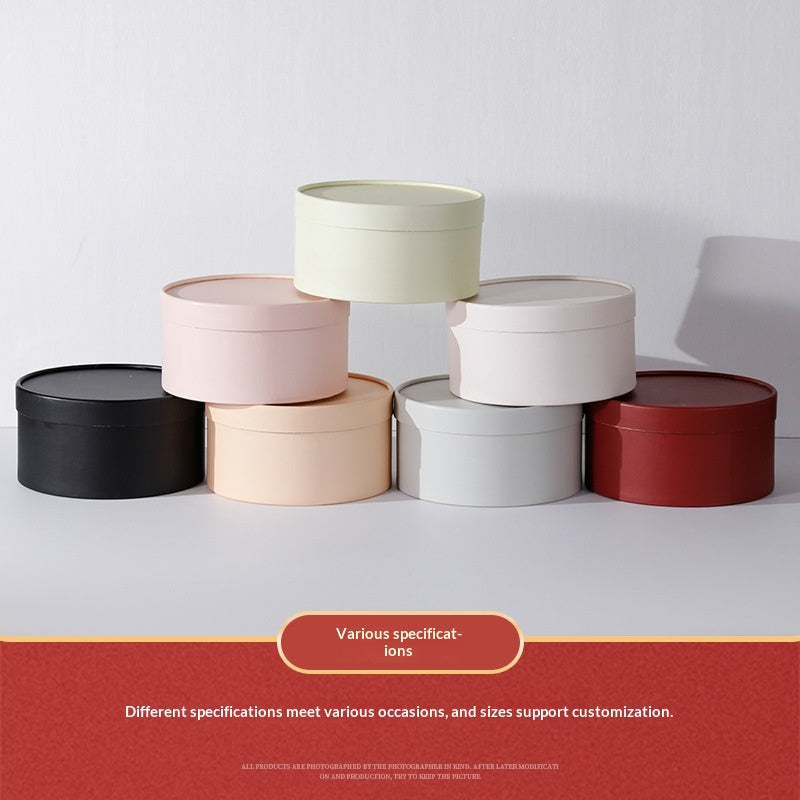 Supply Of Round Boxes And Minimalist Gift Paper Tubes