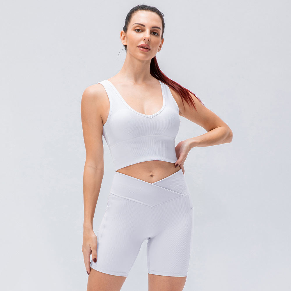 Women's Fashion Solid Color Breathable Yoga Suit