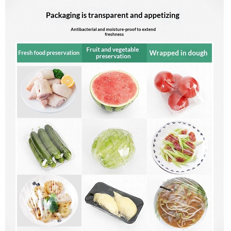 450 Supermarket Food Cling Film Packaging Machine Packing Machine