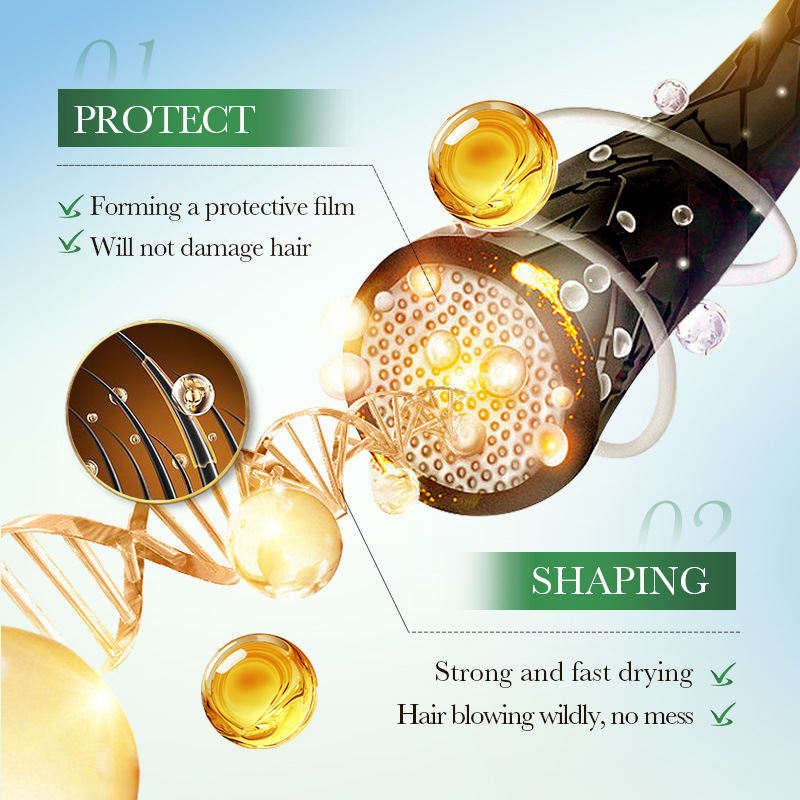 Rosemary-Mint Hair-Fixing Wax Stick For Frizz Control