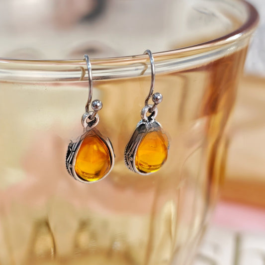 Best-selling Water-drop Earrings Retro And Creative Design For Women